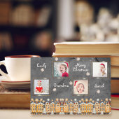 Plaque Photo Grandma Christmas Ginger Cookie Grille photo Colla