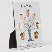 Plaque Photo Grandma Photo Collage  (Côté)