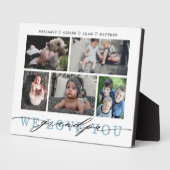 Plaque Photo Grandpa Photo Collage Keepsaké (Côté)