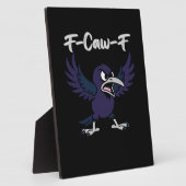 Plaque Photo Graphisme rétro F-Caw-F (Côté)