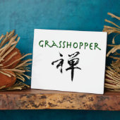 Plaque Photo Grasshopper avec le symbole "Zen" (Côté)