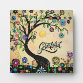 Plaque Photo Grateful (design original) (Devant)