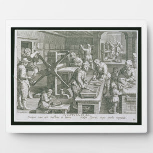 Plaque Photo Graving plate 20 from