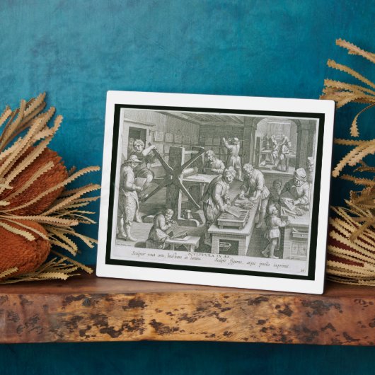 Plaque Photo Graving plate 20 from (Côté)