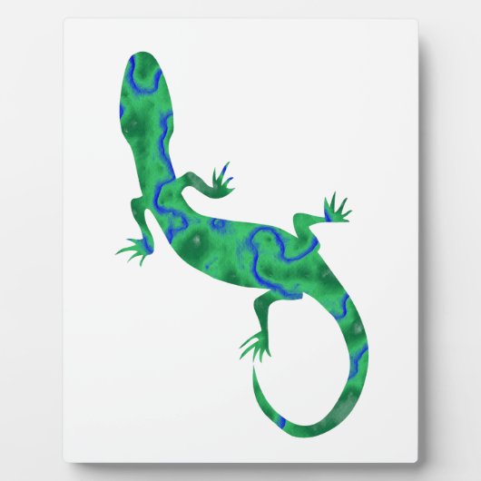 Plaque Photo Green Gecko (Devant)