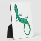 Plaque Photo Green Gecko (Côté)