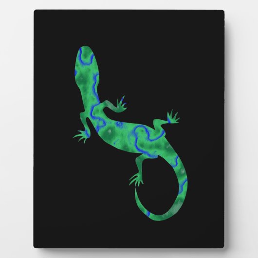 Plaque Photo Green Gecko (Devant)