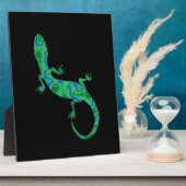 Plaque Photo Green Gecko (Côté)