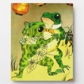 Plaque Photo Grenouilles de danse (Devant)