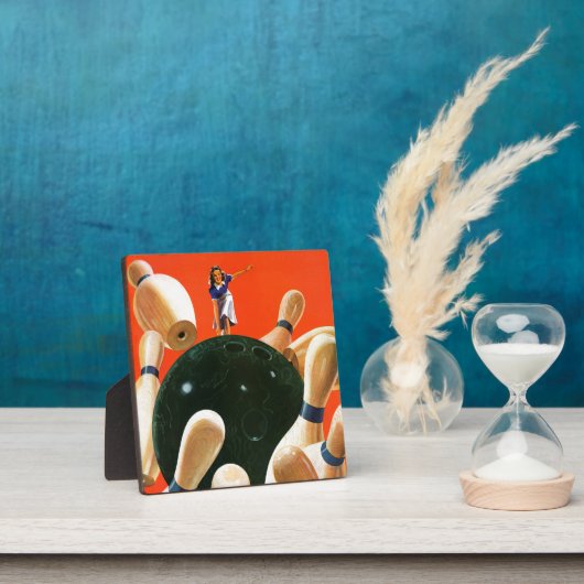 Plaque Photo Grève de Bowling (Insitu)