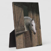 Plaque Photo Grey Horse (Côté)