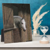Plaque Photo Grey Horse (Côté)