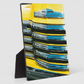 Plaque Photo Grill jaune (Côté)