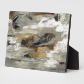 Plaque Photo Gris Abstrait neutre | Silvia Vassileva (Côté)