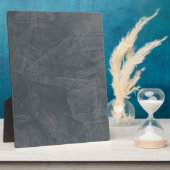 Plaque Photo Gris Uni (Côté)