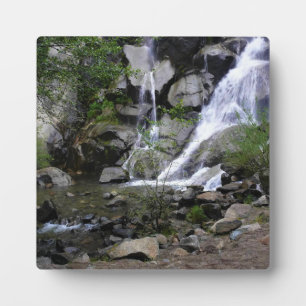 Plaque Photo Grizzly Falls, King's Canyon National Park,