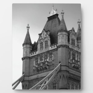 Plaque Photo Gros plan du London Tower Bridge