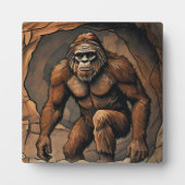 Plaque Photo Grotte de Sasquatch (Devant)