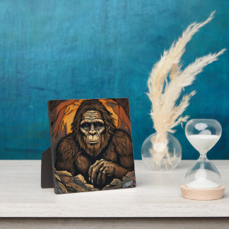 Plaque Photo Grotte de Sasquatch