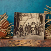 Plaque Photo Group of Foremen, 1862 (photo) (Côté)