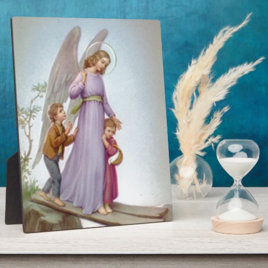 Plaque Photo Guardian Angel (Côté)