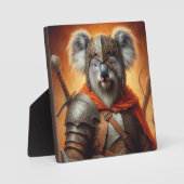 Plaque Photo Guerrier de l'Imaginaire de Koala (Recto)