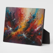 Plaque Photo Guerriers du football (Côté)