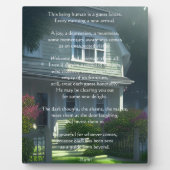 Plaque Photo Guest House Rumi Poem Tabletop (Devant)