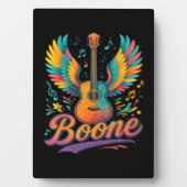 Plaque Photo Guitare Boone (Devant)