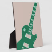 Plaque Photo Guitare électrique (Côté)