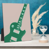 Plaque Photo Guitare électrique (Côté)