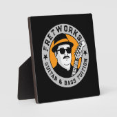 Plaque Photo Guitare et cours de basse - Fret Works (Recto)