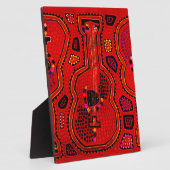 Plaque Photo Guitares indiennes de Kuna (Côté)