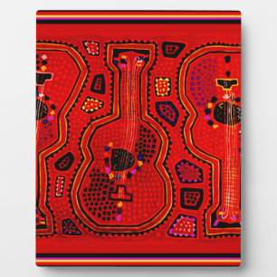 Plaque Photo Guitares indiennes de Kuna