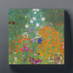 Plaque Photo Gustav Klimt - Jardin des fleurs<br><div class="desc">Jardin aux fleurs - Gustav Klimt en 1905-1907</div>