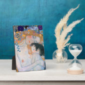 Plaque Photo Gustav Klimt - Mère et Enfant (Côté)