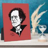 Plaque Photo Gustav Mahler (Côté)