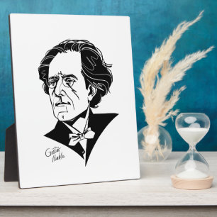 Plaque Photo Gustav Mahler