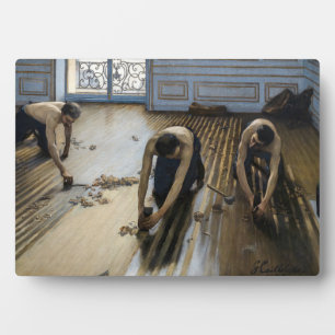 Plaque Photo Gustave Caillebotte - Les Raboteurs de parquet