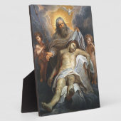 Plaque Photo Gustave Dore - La Sainte Trinite (Côté)