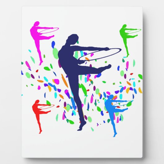 PLAQUE PHOTO GYMNASTIQUE ARTISTIQUE (Devant)