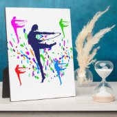 PLAQUE PHOTO GYMNASTIQUE ARTISTIQUE (Côté)