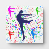 Plaque Photo Gymnastique artistique (Devant)