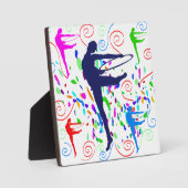 Plaque Photo Gymnastique artistique (Recto)