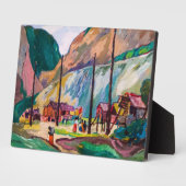 Plaque Photo Hagwilget | Emily Carr | (Côté)