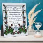 Plaque Photo Hail Mary (Côté)