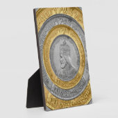 Plaque Photo Haile Selassie Jah Rastafari Reggae Rasta Roots  (Côté)