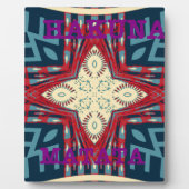 Plaque Photo Hakuna Matata (Devant)