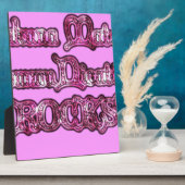 Plaque Photo Hakuna Matata Communication ROCKS Art Print (Côté)