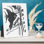 Plaque Photo Hakuna Matata Fish Art Imprimer (Côté)